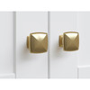Newage Products Traditional Rounded Brushed Brass 80222
